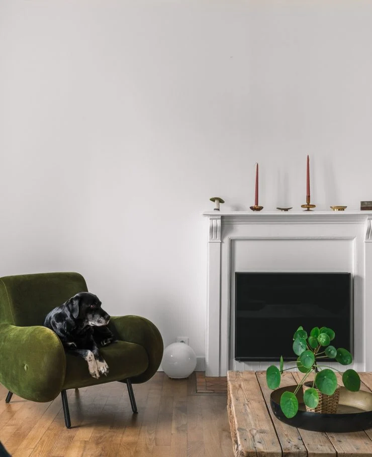 Maison des années 1930 rénovée : murs porteurs ouverts, couloir élargi, rangements et parquet